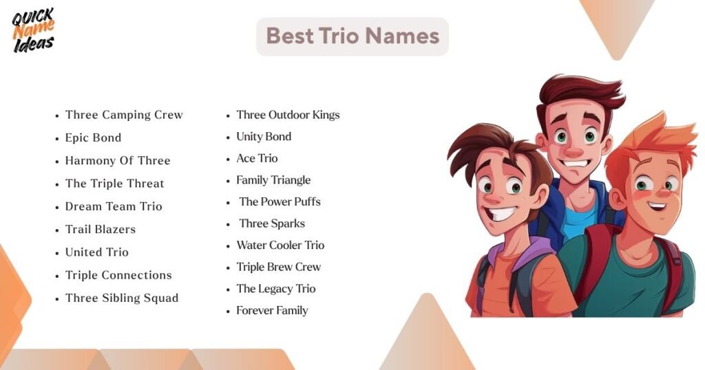 Best Trio Names