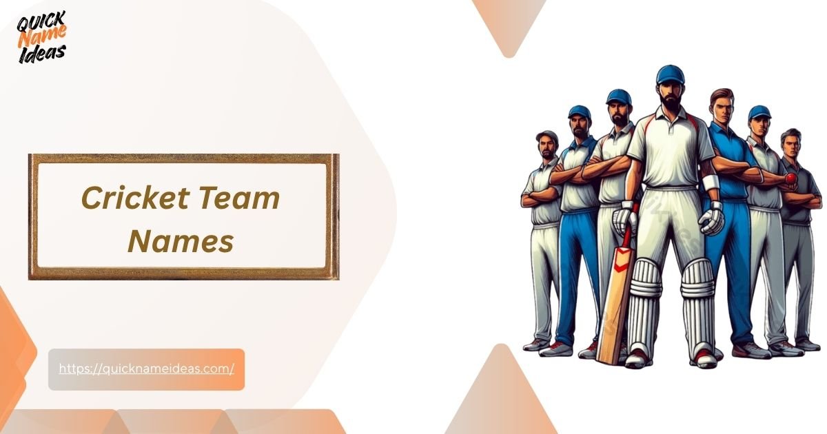 Cricket Team Names