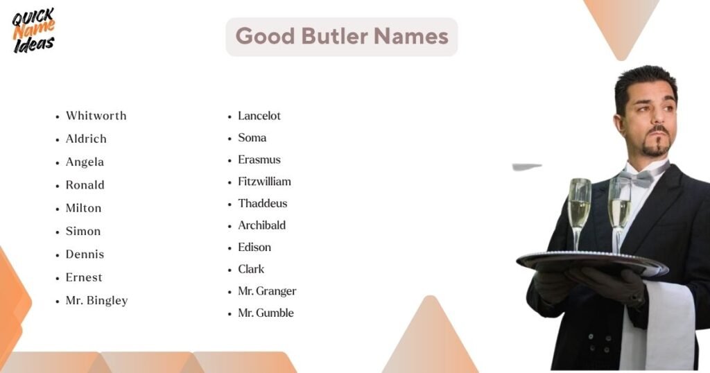 Good Butler Names