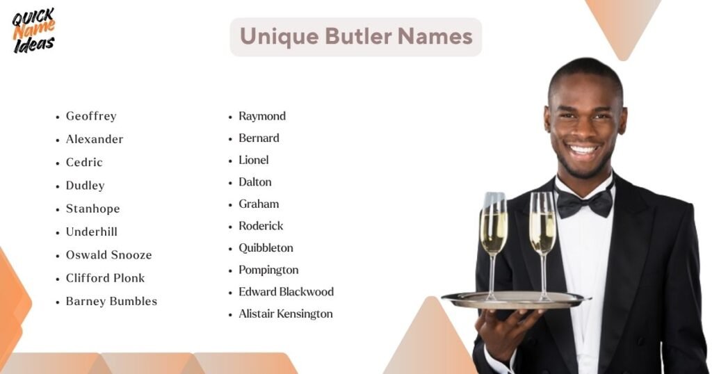 Unique Butler Names