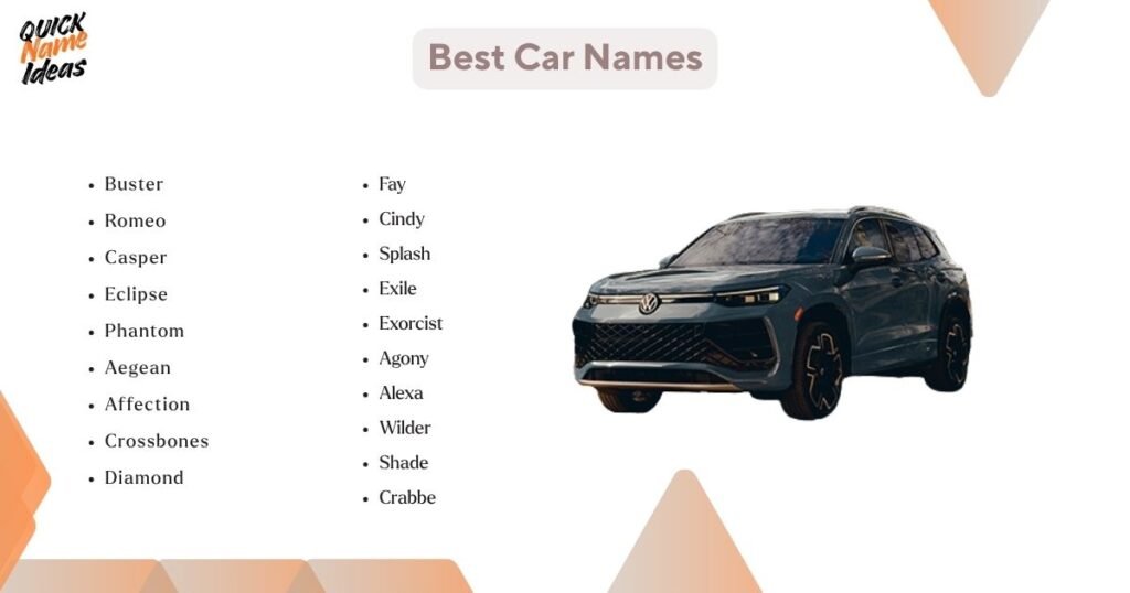 Best Car Names