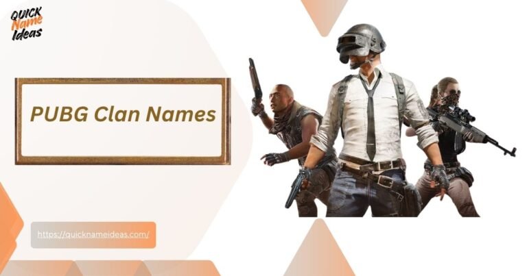 PUBG Clan Names
