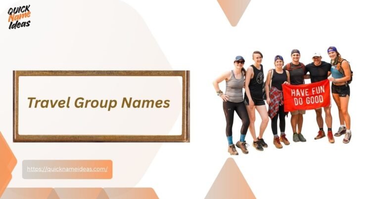 Travel Group Names