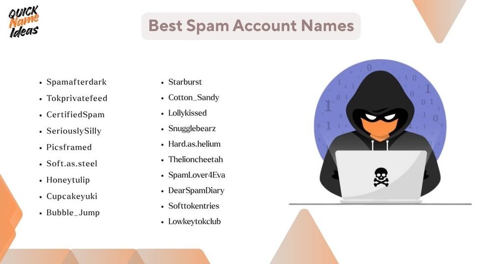 Best Spam Account Names
