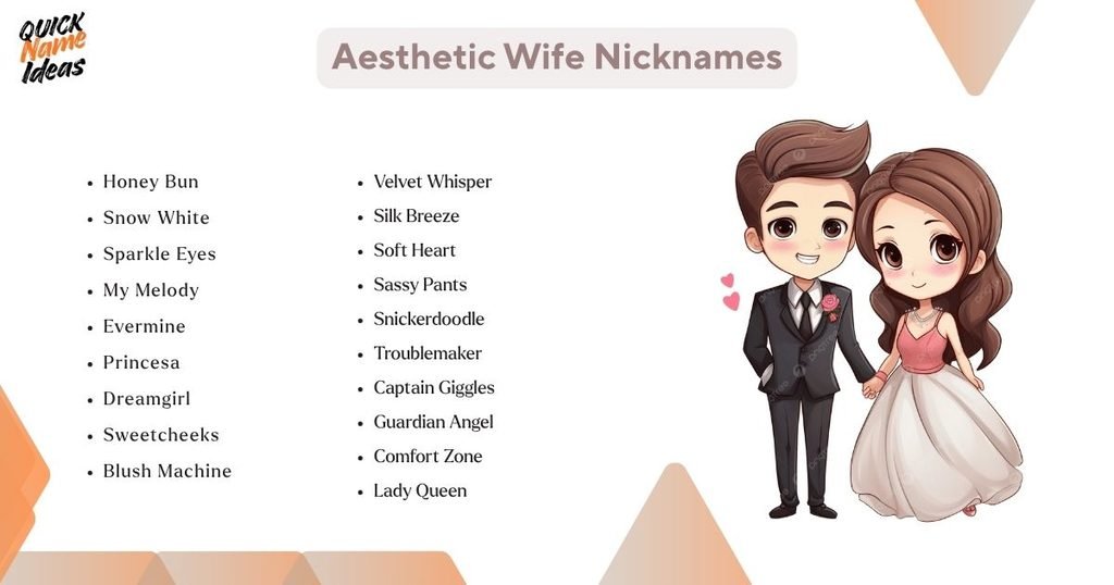 Aesthetic Wife Nicknames