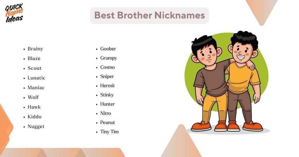 Best Brother Nicknames