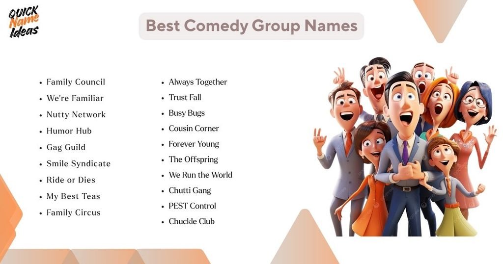 funny group names