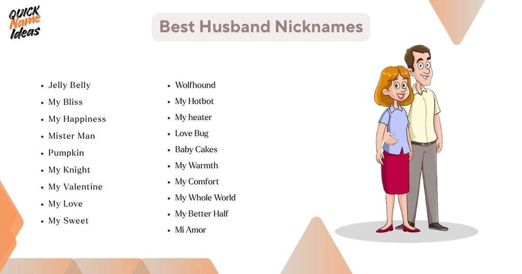 Best Husband Nicknames
