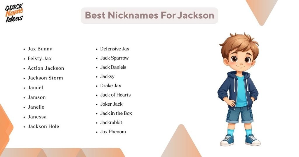 Best Nicknames For Jackson