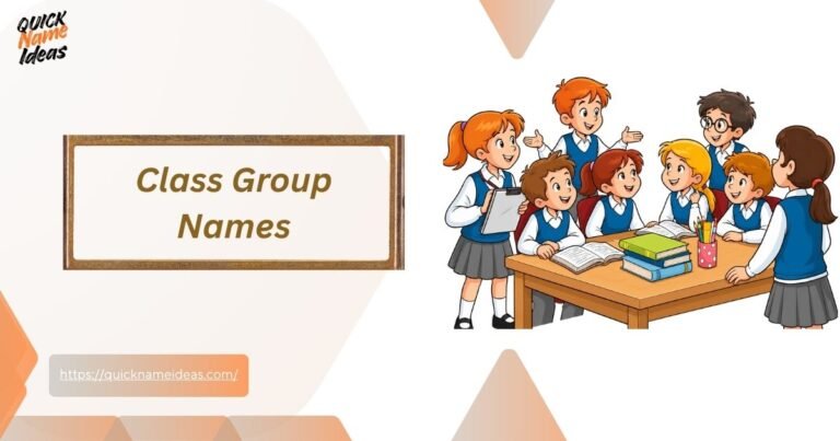 Class Group Names