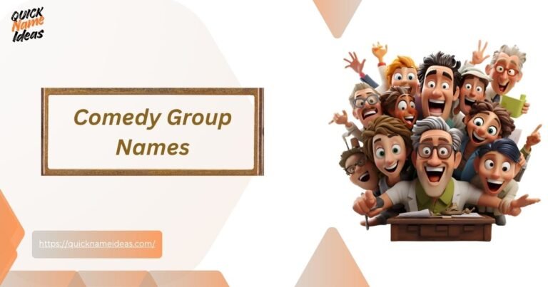 Comedy Group Names