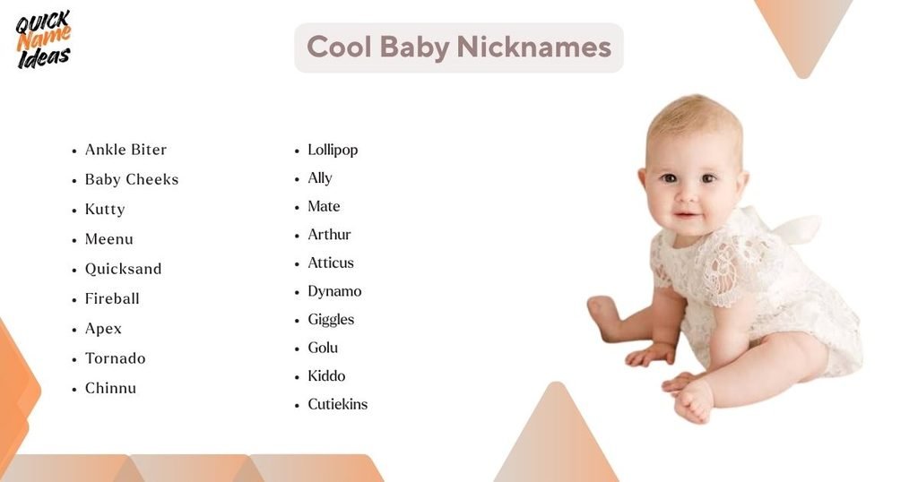 Cool Baby Nicknames