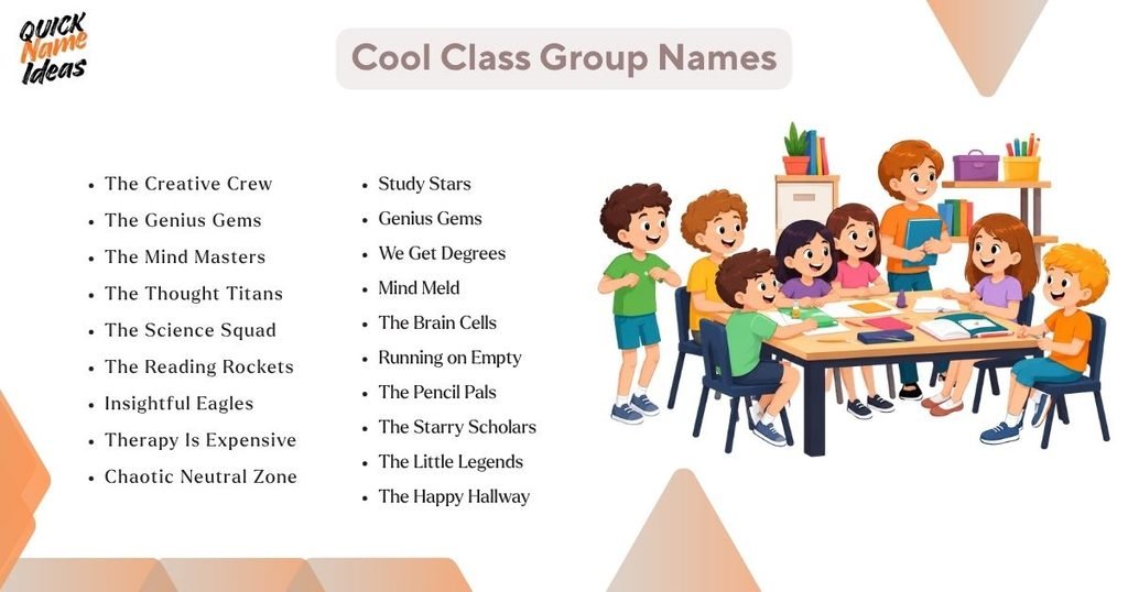 Cool Class Group Names