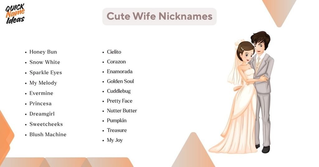 Cute Wife Nicknames