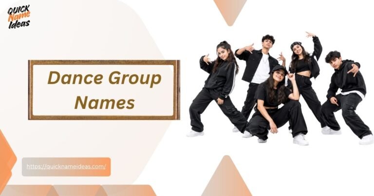 Dance Group Names
