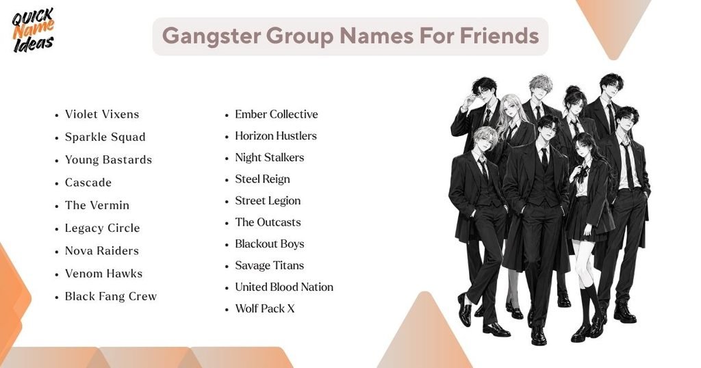 best gang names for friends