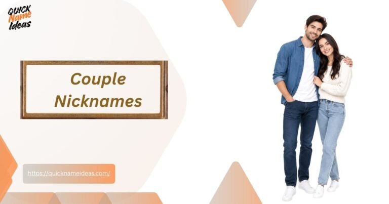 Couple Nicknames