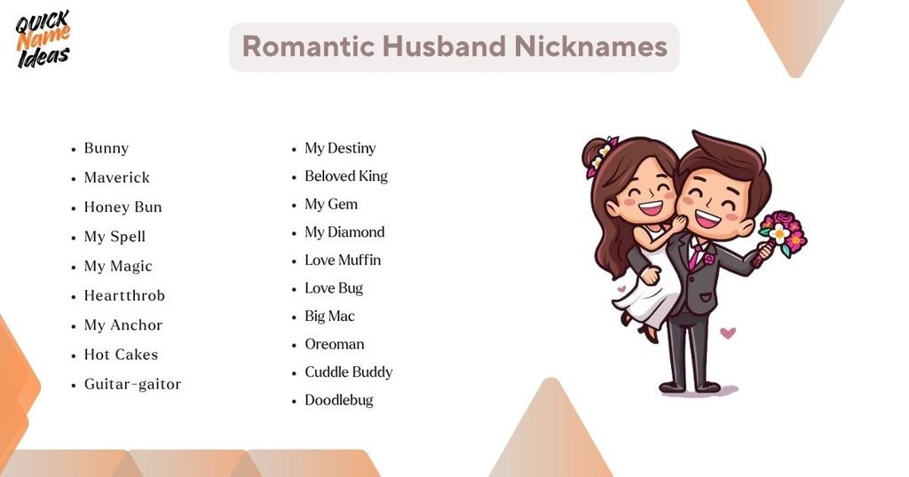 Romantic Husband Nicknames