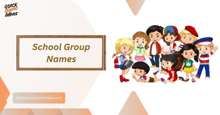 School Group Names