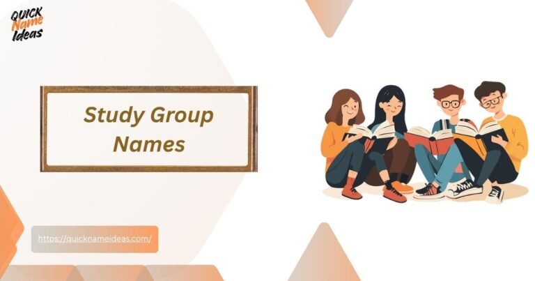 Study Group Names