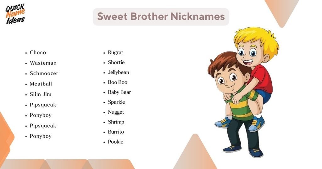 Sweet Brother Nicknames