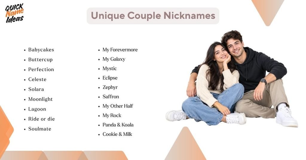 Unique Couple Nicknames