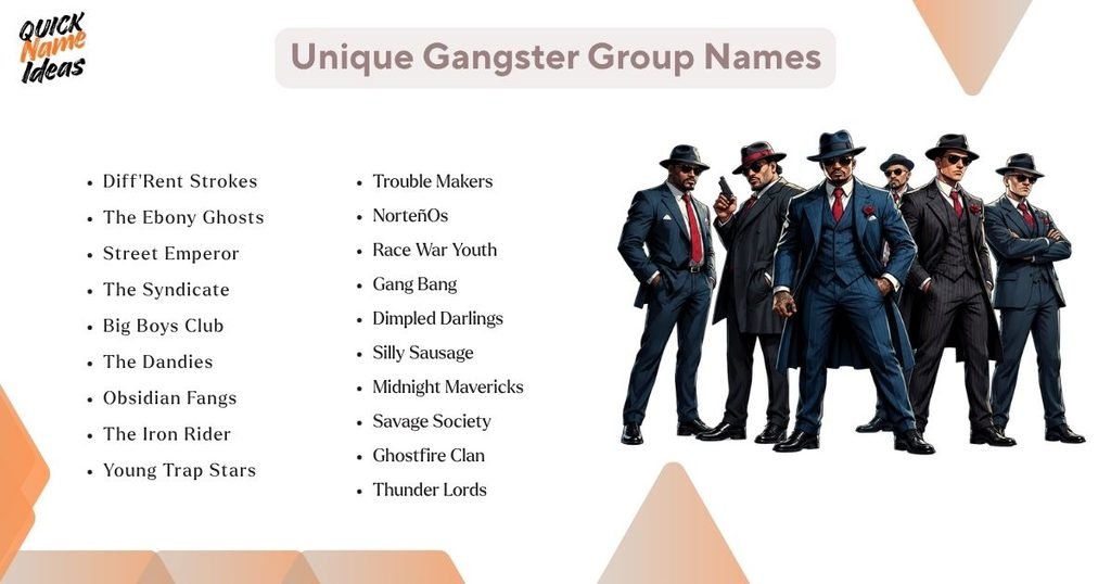Unique gang name for boys