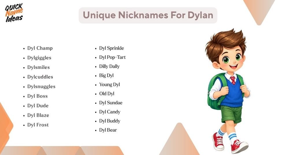 Unique Nicknames For Dylan