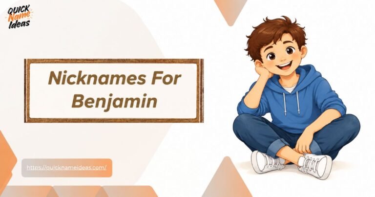 nicknames for Benjamin