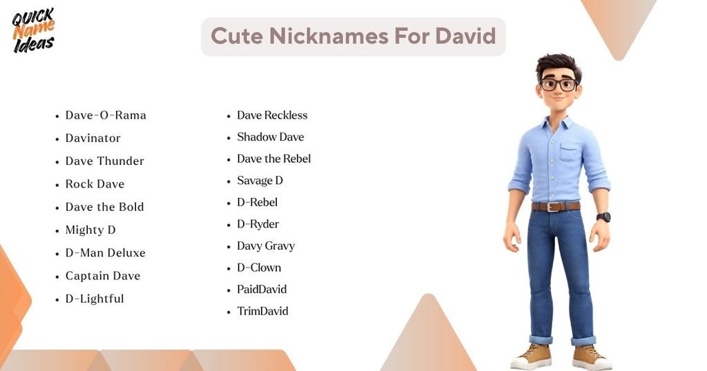 Cute Nicknames For David