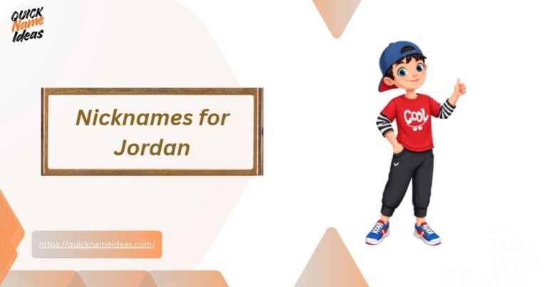 Nicknames for Jordan